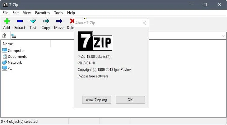 Download 7Zip Gratis