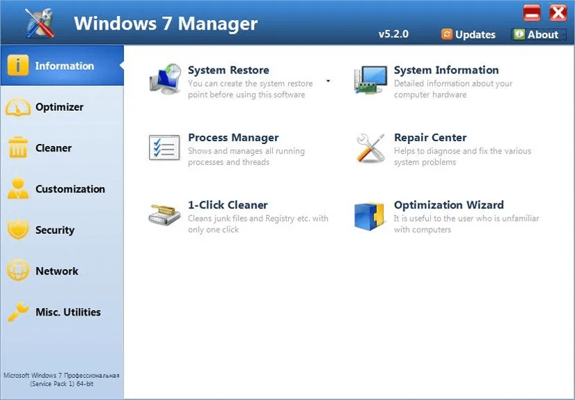 Download Windows 7 Manager Full Version 