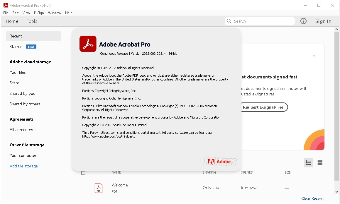 Download Adobe Acrobat Pro DC Full Crack