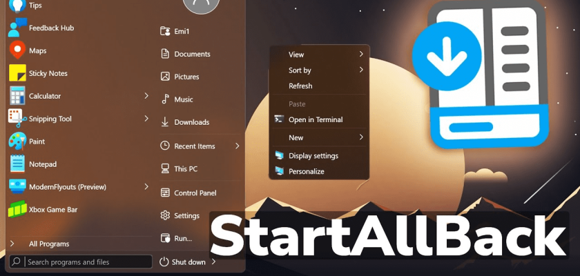 StartAllBack Windows 11