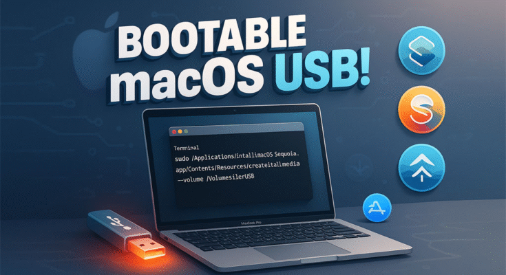 Cara Membuat USB Bootable Installer MacOS (Win/Mac)
