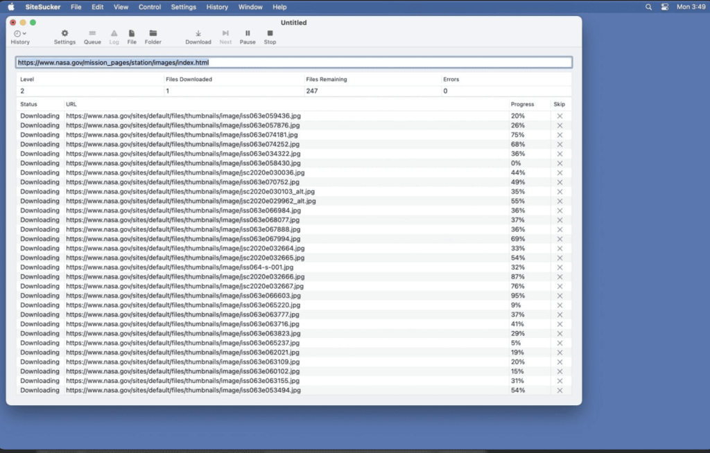SiteSucker Pro MacOS